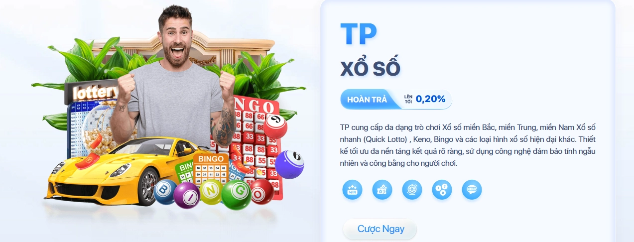 Xổ số trực tuyến F8bet